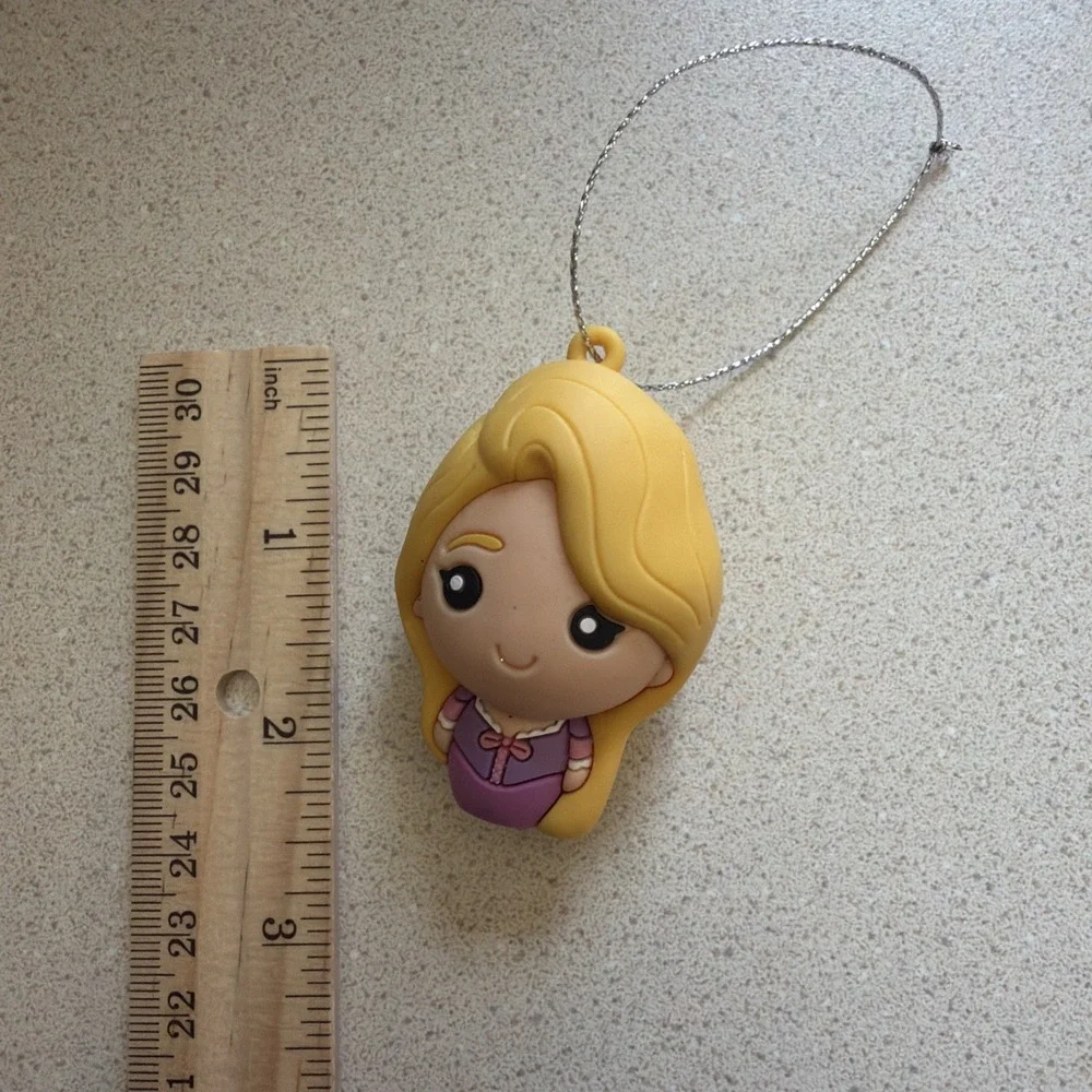Disney Princess Mystery Christmas Ornament Rapunzel Rare Figure Series 1 Holiday